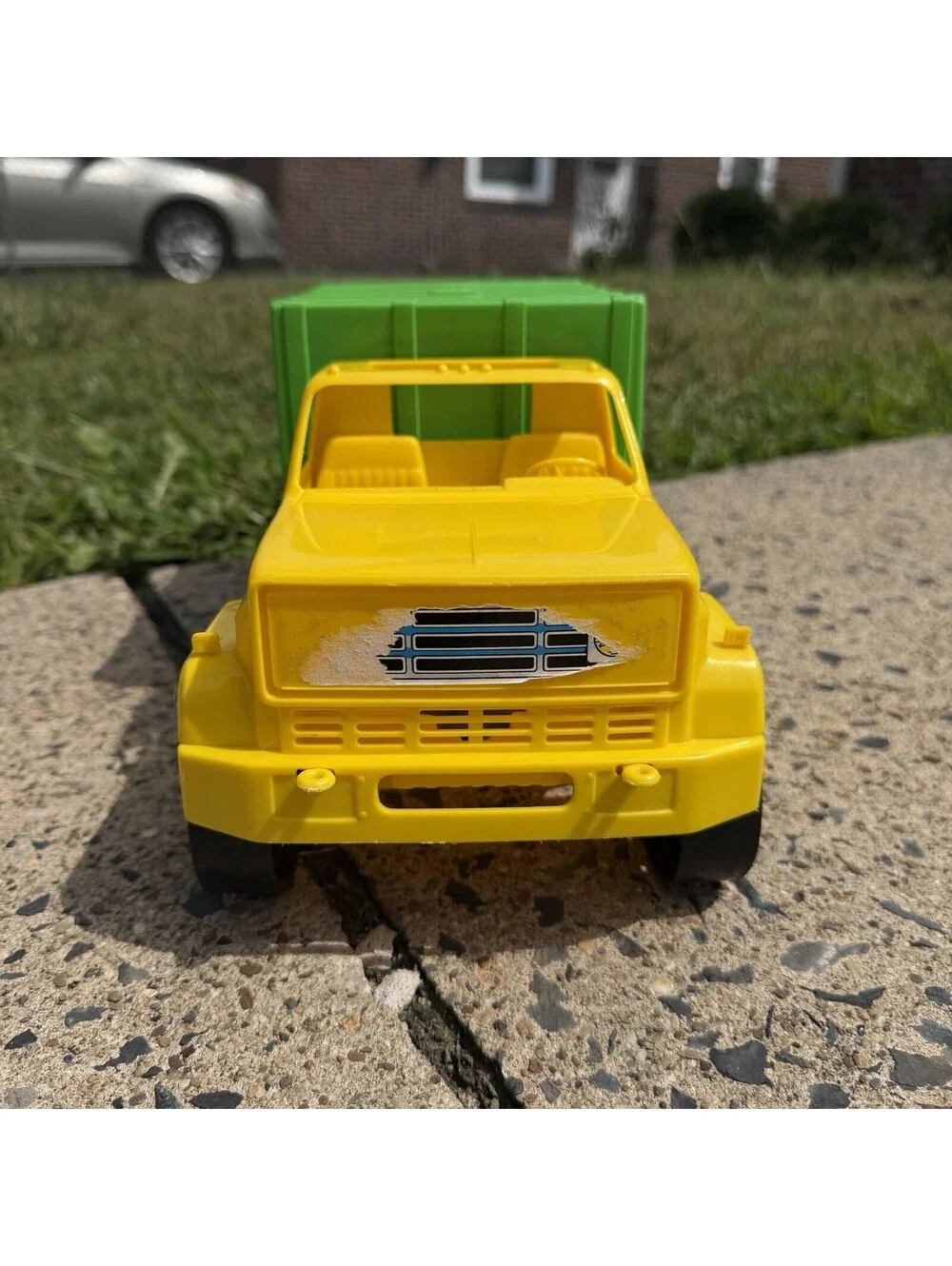 Vintage Processed Plastic Co. Recycling Lift Truck Toy Chevy GMC 1970 USA Made